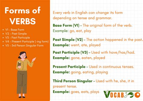 350+ A to Z List of Verbs in English with Pictures