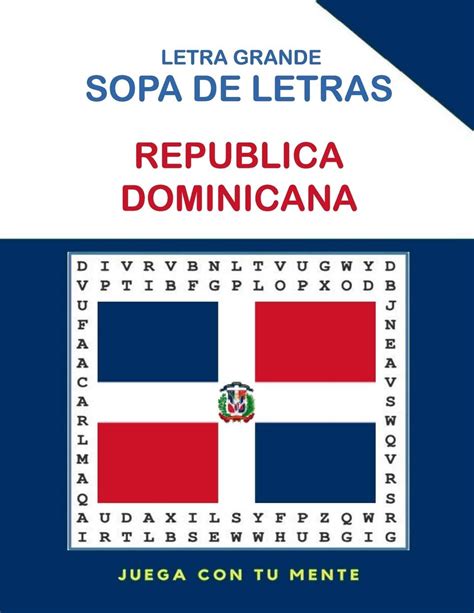 Sopa De Letras De República Dominicana 100 Rompecabezas Para Niños ...