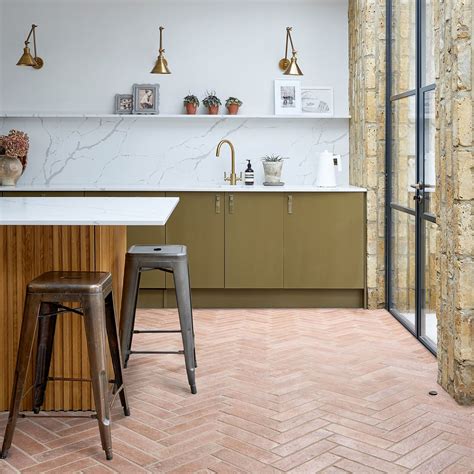 The kitchen colours that look incredible with terracotta tiles | Ideal Home