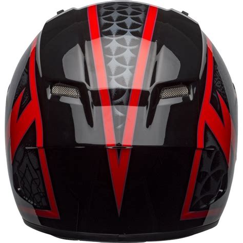 Bell Qualifier Scorch Gloss Black Red Helmet– Moto Central