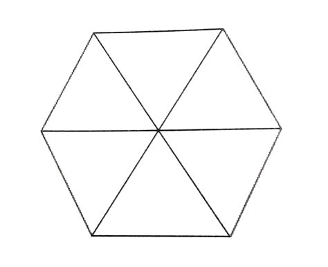 The regular hexagon shown above is divided into six congruent ...