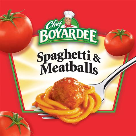 Spaghetti And Meatballs Chef Boyardee