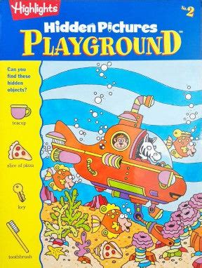 Hidden Pictures Playground No.2 – Books and You