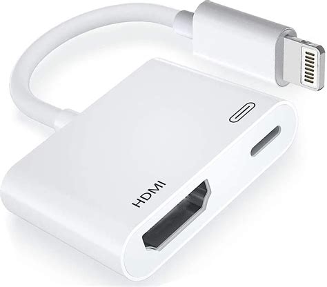 Amazon.com: Lightning to HDMI Adapter [Apple MFi Certified], Digital AV ...