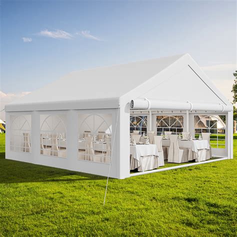YITAHOME Heavy Duty Carport & Party Tent with Removable Sidewalls and ...