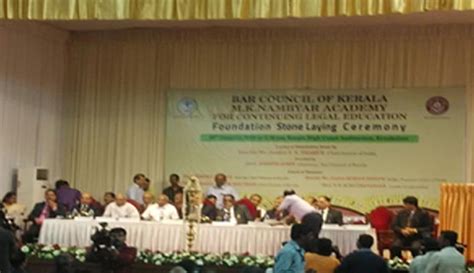CJI lays foundation stone of Bar Council of Kerala M.K Nambyar Lawyers ...