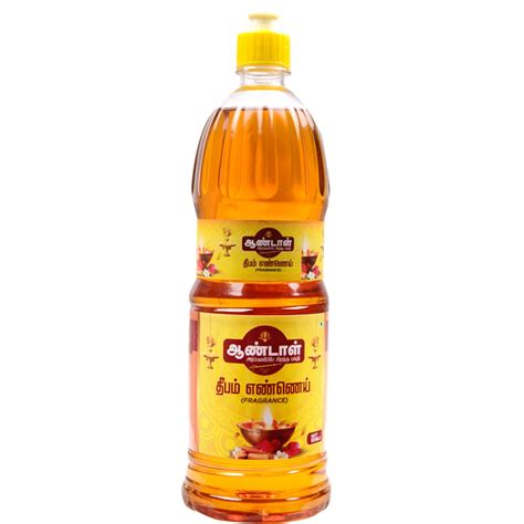 Andal Perfumed Deepam Oil 1Litre | Premium | Chemical Free | Lamp Oil ...