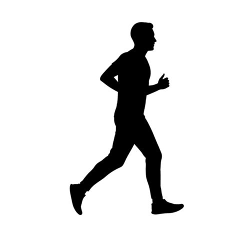 Running Silhouette PNG 的图像结果