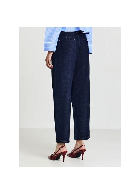 Tailored carrot jeans tamnoplavi teksas | Calliope