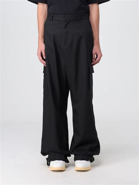 Off-White Pants men - Black | OMCF037F23FAB004 | GIGLIO.COM