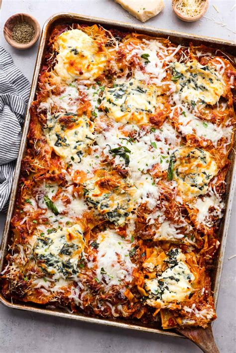 Easy Sheet Pan Lasagna - ReportWire