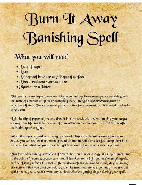 Best 13 Simple Spell to get rid of unwanted people – Artofit