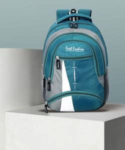 Fast Fashion B04-TSG_10 30 L Laptop Backpack SEA GREEN ,WHITE & GREY ...