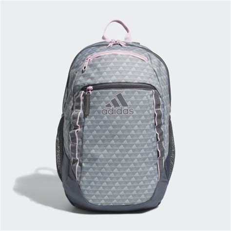 adidas Excel Backpack - Grey | Free Shipping with adiClub