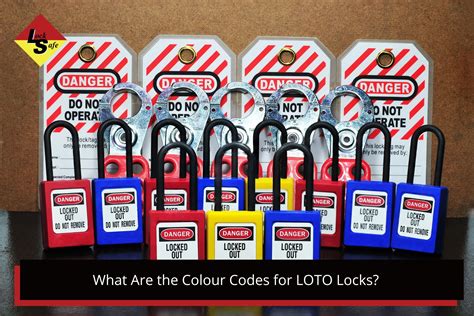 LOTO Lock Colour Codes and Their Meanings