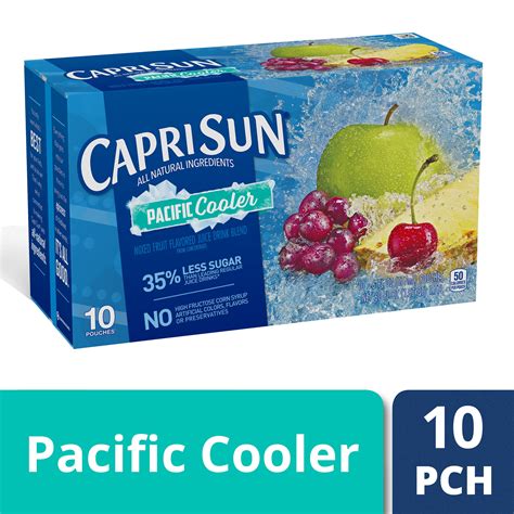 Capri Sun Pacific Cooler Nutrition | Besto Blog
