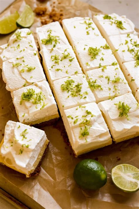 Key lime pie bars – Artofit
