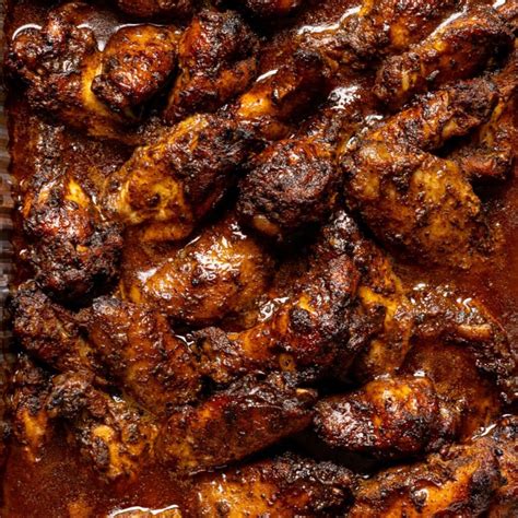 Baked Jamaican Jerk Chicken Wings | Orchids + Sweet Tea