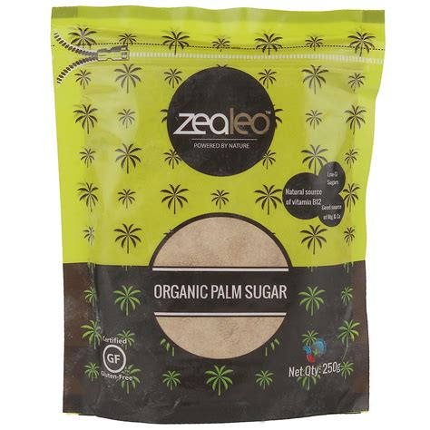 Zealeo Organic Palm Sugar, 250g : Amazon.in: Grocery & Gourmet Foods