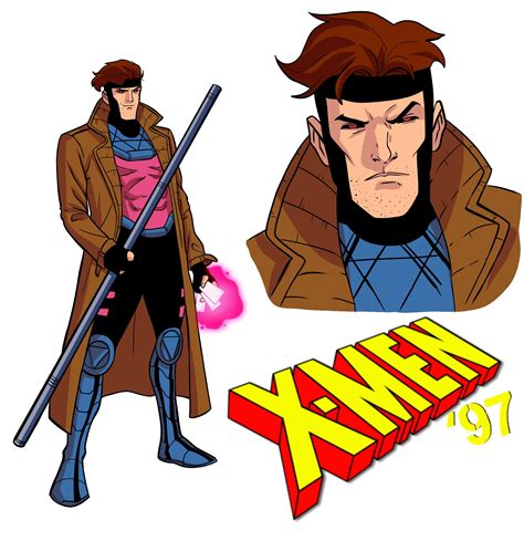 Gambit drawing by X-men97 drawn by me and colored by Paulo Sousa : r/Marvel