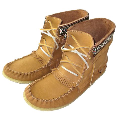 Men's Leather Moccasin Boots | Mens moccasins boots, Mens leather ...