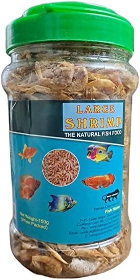 Sobo Large Natural Shrimp & Tasty Natural Freeze Dried Premium Aquarium ...