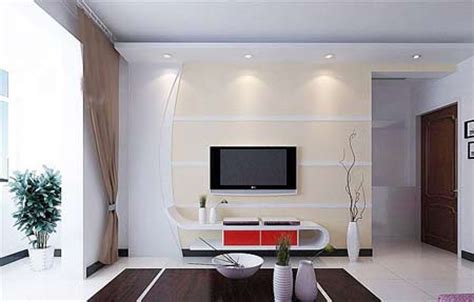 2012年最新的客厅电视墙装修效果图，简单明亮家庭电视墙设计图片(23)_电视墙壁纸_