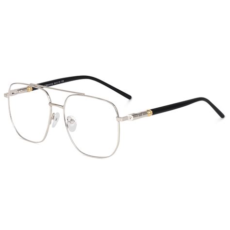 Dervin Blue Light Blocking Blue Cut Zero Power anti-glare Retro Square