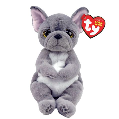 Ty Beanie Baby - WILFRED The 6-Inch French Bulldog Stuffed Plush Toy ...
