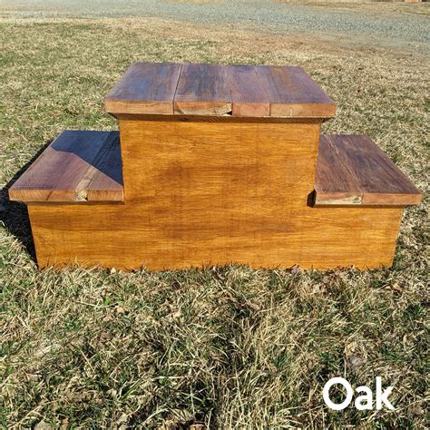 Wooden Mounting Block Horse Jumps | Mounting blocks, Barn decor, Wooden