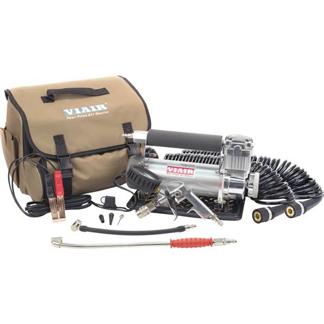 Viair 450P-RV 12 Volt Automatic Portable Tire Inflator Air Compressor Kit, 150 Max. PSI, Model ...