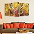 Inephos Vinyl Religious Painting, Multicolour, Radha Krishna, Full ...