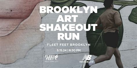 Brooklyn Art Shakeout Run with Fleet Feet NYC and New Balance, Fleet ...