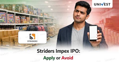 Striders Impex IPO Day 1: 1.00x Subscribed, GMP Flat