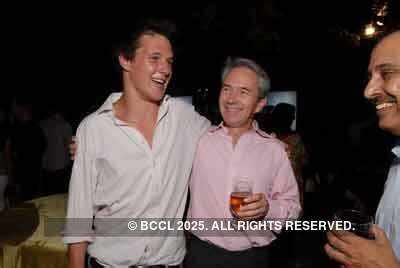 Richard Stagg and Bratie at British High Commission's T20 match ...