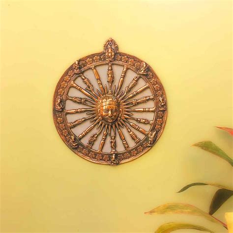 Shop Now and Save 10% on Our 15 Inch Copper Sun Wall Hanging Metal ...