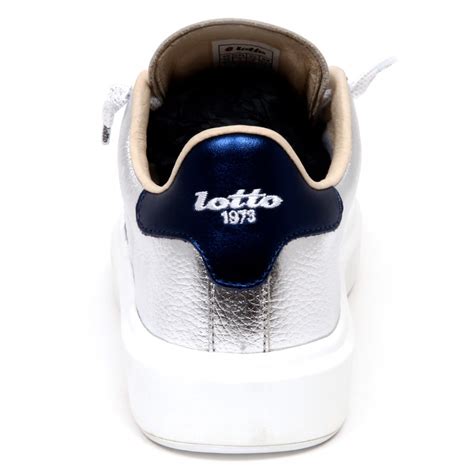 E9328 sneaker donna silver/blu LOTTO LEGGENDA IMPRESSIONS scarpe shoe woman