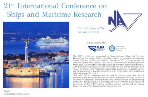 ATENA - NAV 2025 - MESSINA 18-20/6/2025, Università degli Studi di ...