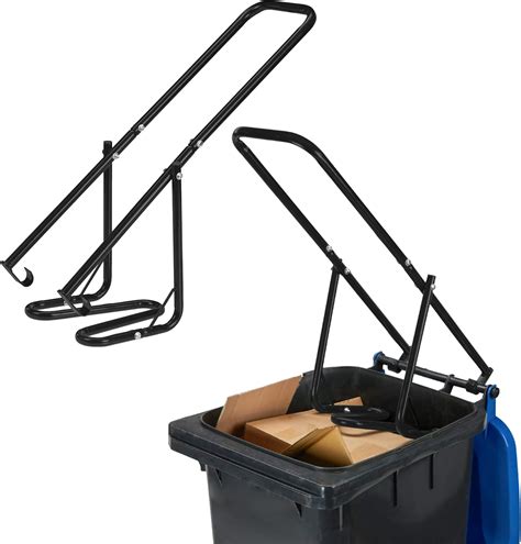 Relaxdays Rubbish Press for Wheelie Bins, Set of 2, Household Waste Compressor, Manual Recycling ...