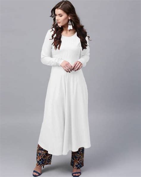 White Anarkali - Buy White Anarkali online at Best Prices in India ...