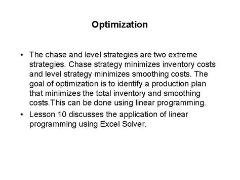 Image result for Aggregate Planning Strategy Examples