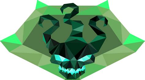 ArtStation - Thresh Low Poly Sticker Design