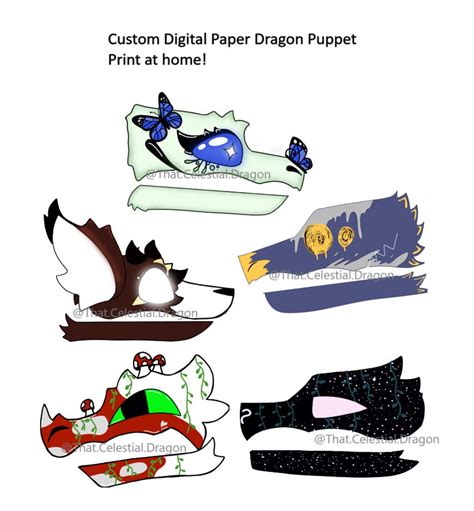 Dragon Puppet Design: Dessin Dragon Puppet – RQHSTJ