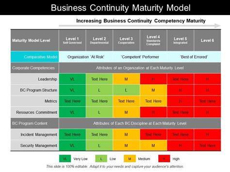 Business Continuity Maturity Model 的图像结果