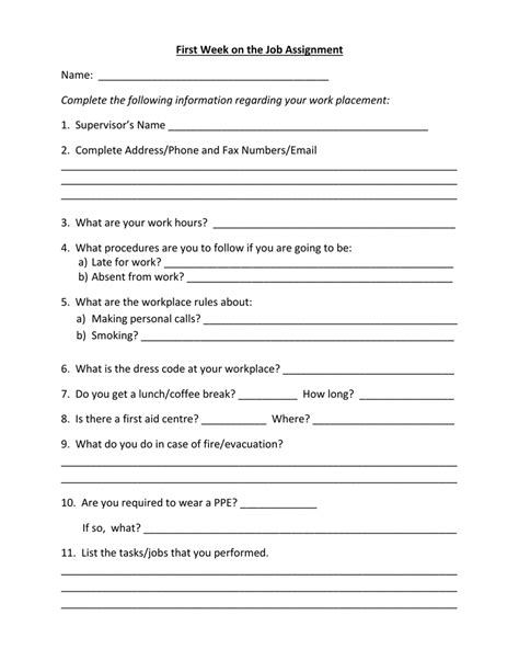 Image result for Assignment First Week