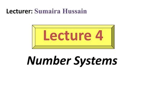 Image result for Module 4 Number Systems