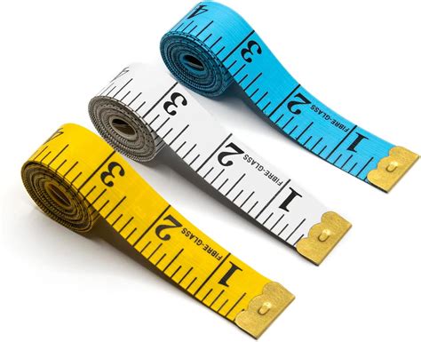 Egsiaanu Soft Measuring Tape, Double Scale Tape Measure Sewing Tailor ...