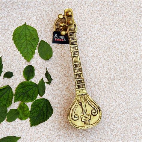 Brass Sitar Shape Door Handle – ArtyCraftz - Online Shopping Site for ...