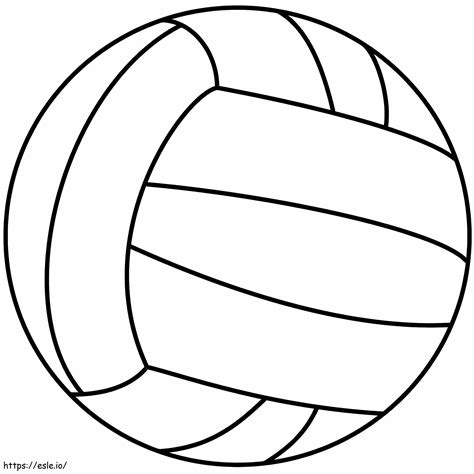 Hello Kitty Coloring Pages Volleyball