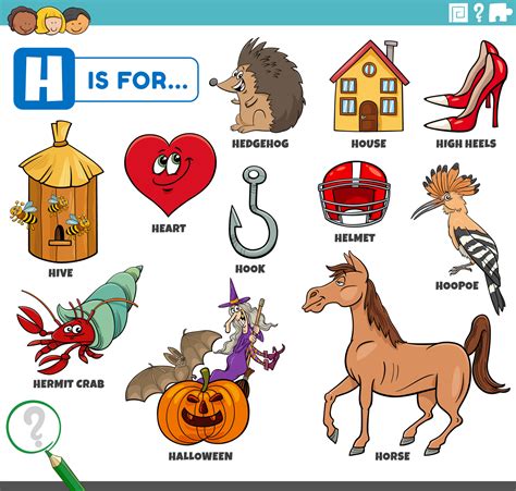 What Are Words That Begin With H - Free Worksheets Printable